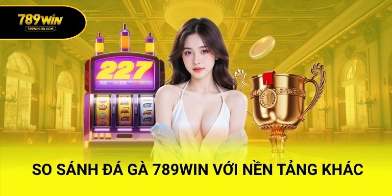 So sánh đá gà 789WIN với nền tảng khác