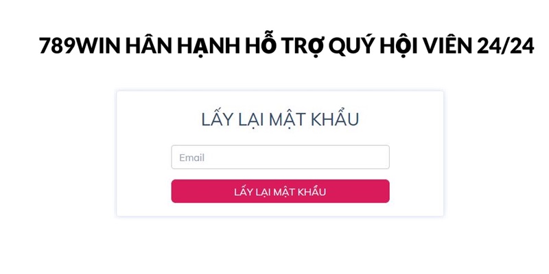 Xem ngay 4 bước lấy lại mật khẩu nhanh gọn ngay tại website nhà cái