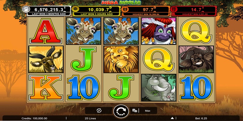 Giới thiệu tổng quan về sảnh nổ hũ Mega Moolah